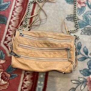 Rebecca Minkoff Tan Leather Crossbody Bag